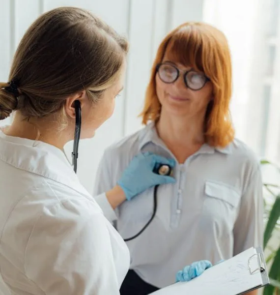 doctor doing check up