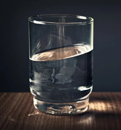glass of water
