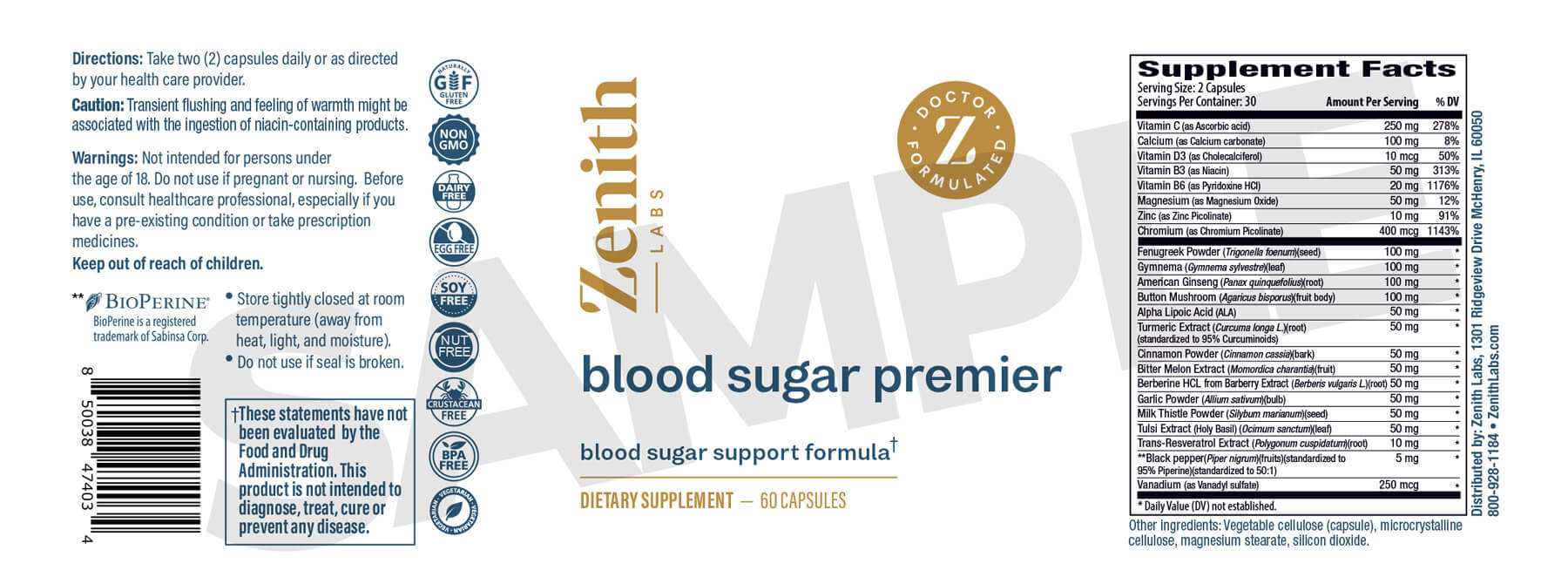 Product Label