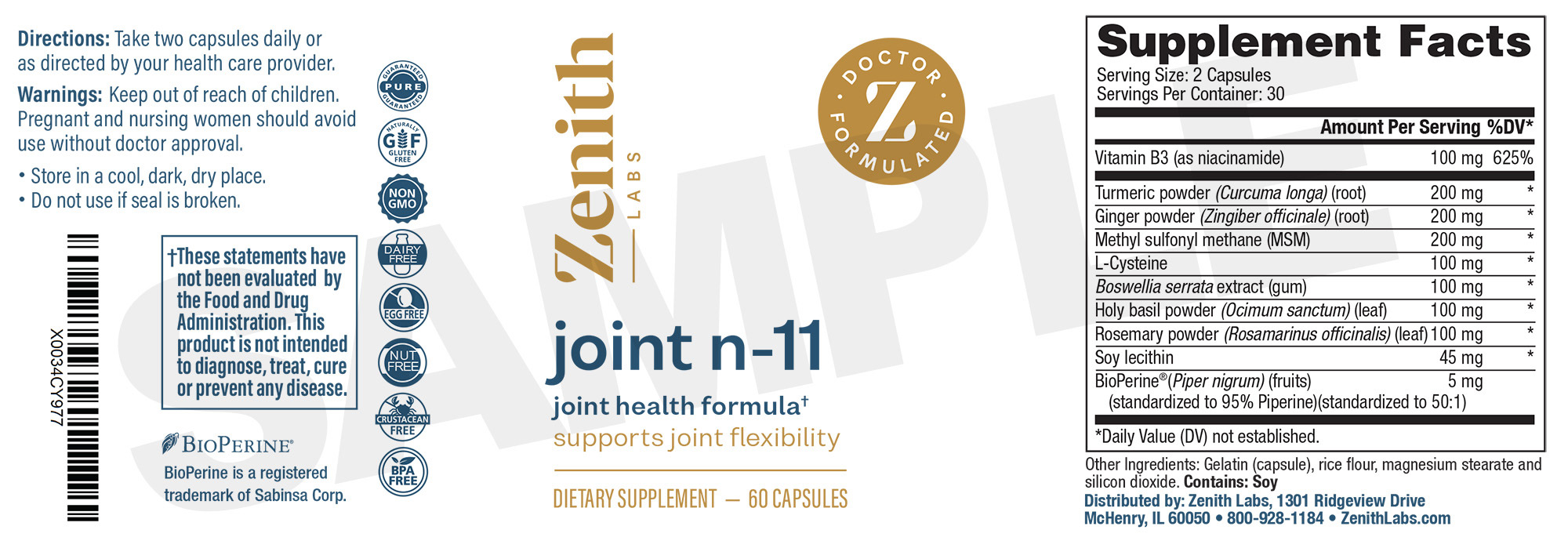 Product Label